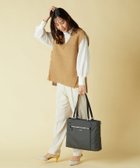 【ラ バガジェリー/LA BAGAGERIE】のコーデュラ×リサイクルレザー スクエアトート 人気、トレンドファッション・服の通販 founy(ファニー) ファッション Fashion レディースファッション Fashion for Women バッグ Bags クッション Cushion, Throw Pillow シンプル Simple, Minimal スーツケース キャリーケース Suitcase / Carry Case ビジネス 仕事 通勤 Business / Work / Commuting ポケット Pocket, Pocket Detail エレガント 上品 Elegant 軽量 Lightweight, Ultra Light thumbnail 15/DGY|ID: prp329100004824931 ipo3291000000035094107