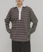 【ケービーエフ/KBF / URBAN RESEARCH】のオーバーサイズラガーシャツ 人気、トレンドファッション・服の通販 founy(ファニー) ファッション Fashion レディースファッション Fashion for Women トップス・カットソー Cut & Sew Tops シャツ・ブラウス・オフィスカジュアル Elegant Blouses & Button-Ups 2025年 2025 2025-2026秋冬・A/W Autumn/Winter 2025–26 AW25–26 冬 Winter / This Winter ベーシック Basic, Essential ボトム Bottoms, Lower Wear ボーダー Border, Stripe A/W・秋冬 Autumn/Winter thumbnail ブラック系その他|ID: prp329100004824944 ipo3291000000035094281