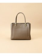 【サマンサタバサ/SamanTha Thavasa】のアベクトワ レザースクエアトートバッグ 小サイズ 人気、トレンドファッション・服の通販 founy(ファニー) ファッション Fashion レディースファッション Fashion for Women バッグ Bags ショルダー Shoulder, Shoulder Strap ポケット Pocket, Pocket Detail thumbnail グレージュ|ID: prp329100004824945 ipo3291000000035094334