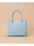 【サマンサタバサ/SamanTha Thavasa】のアベクトワ レザースクエアトートバッグ 小サイズ 人気、トレンドファッション・服の通販 founy(ファニー) ファッション Fashion レディースファッション Fashion for Women バッグ Bags ショルダー Shoulder, Shoulder Strap ポケット Pocket, Pocket Detail thumbnail ライトブルー|ID: prp329100004824945 ipo3291000000035094337