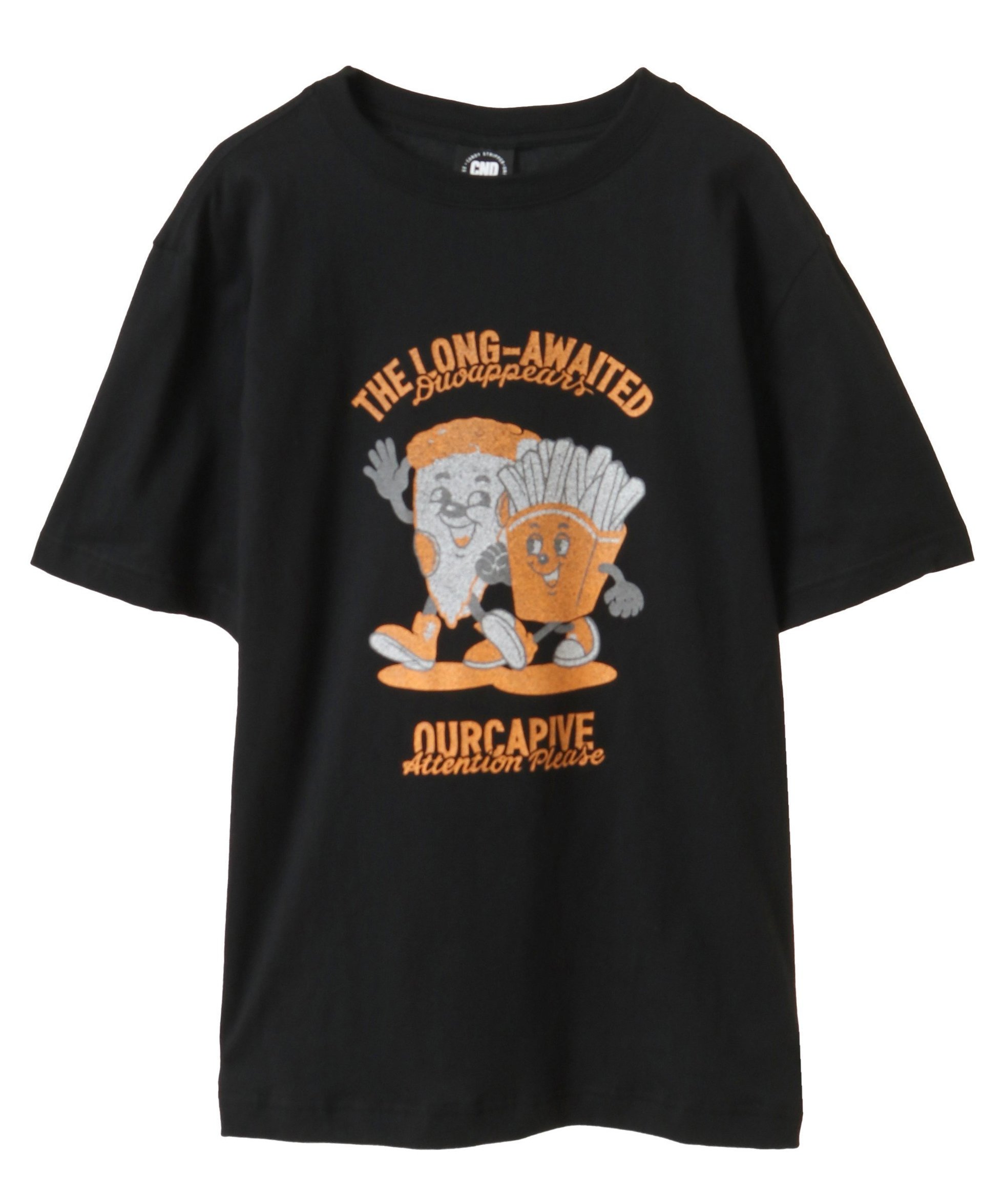 【キャンディストリッパー/Candy Stripper】のJUNKIE FRIENDS TEE インテリア・キッズ・メンズ・レディースファッション・服の通販 founy(ファニー) 　ファッション　Fashion　レディースファッション　Fashion for Women　プリント　Print, Printed Pattern　BLACK|ID: prp329100004824947 ipo3291000000035094344
