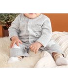 【ベベ オンライン ストア/BEBE ONLINE STORE / KIDS】のくるりん天使の翼刺しゅうつきカバーオールベビー(60~80cm) 杢オフホワイト|ID: prp329100004824957 ipo3291000000035094446