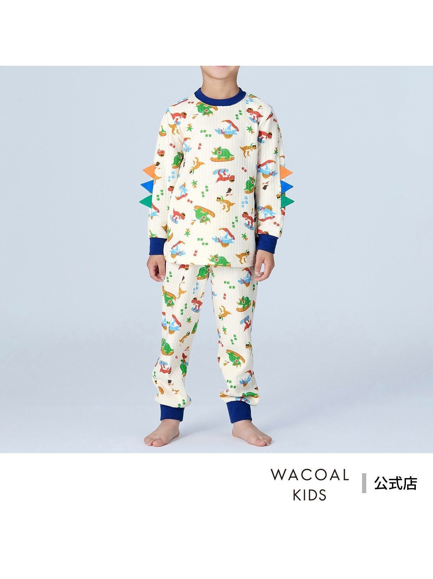 【ワコール/WACOAL / KIDS】のワコール キッズ 男児パジャマ 綿混キルトニット素材(本体) 長袖 長ズボン 人気、トレンドファッション・服の通販 founy(ファニー) 　ファッション　Fashion　キッズファッション　Fashion for Kids　キルト　Quilt, Quilted Fabric　スポーツ　Sports, Activewear　パジャマ　Pajamas, Sleepwear　プリント　Print, Printed Pattern　ボトム　Bottoms, Lower Wear　モチーフ　Motif, Design Theme　冬　Winter / This Winter　長袖　Long Sleeve, Full Sleeve　 other-1|ID: prp329100004824967 ipo3291000000035094569