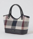 【ブルーレーベル クレストブリッジ/BLUE LABEL CRESTBRIDGE】のクレストブリッジチェックキャンバスレザー切替ミニトート 人気、トレンドファッション・服の通販 founy(ファニー) ファッション Fashion レディースファッション Fashion for Women バッグ Bags パイピング Piping, Trim Design 切替 Switching, Contrast Panel thumbnail ベージュB|ID: prp329100004824969 ipo3291000000035094591