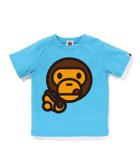 【アベイシングエイプ パイレーツストア/A BATHING APE PIRATE STORE / KIDS】のBABY MILO HOTDOG TEE SAX|ID: prp329100004824977 ipo3291000000035094694