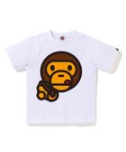 【アベイシングエイプ パイレーツストア/A BATHING APE PIRATE STORE / KIDS】のBABY MILO HOTDOG TEE WHITE|ID: prp329100004824977 ipo3291000000035094696