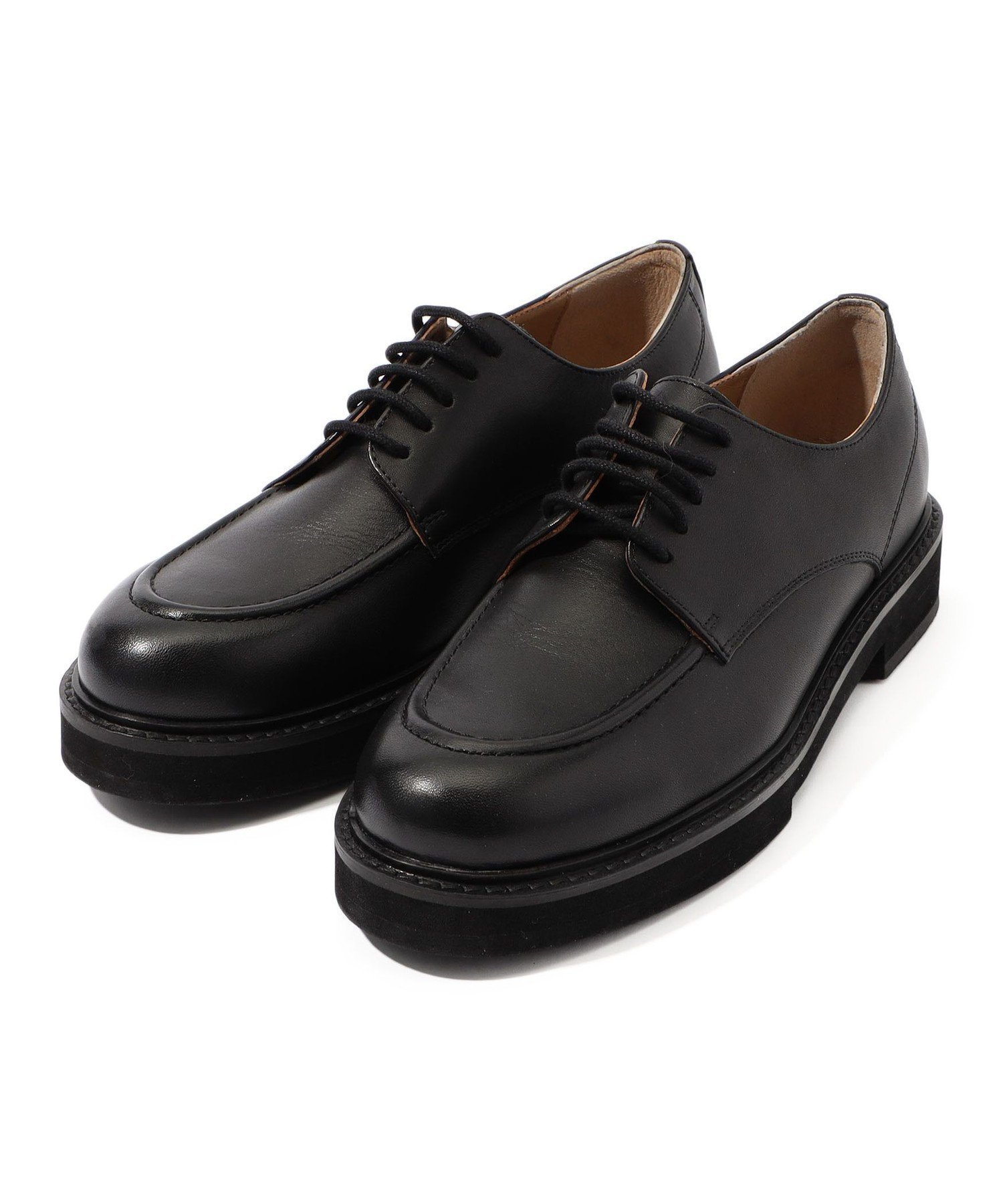 【トゥモローランド/TOMORROWLAND】のGALERIE VIE Uチップシューズ インテリア・キッズ・メンズ・レディースファッション・服の通販 founy(ファニー) 　ファッション　Fashion　レディースファッション　Fashion for Women　おすすめ　Recommended / Our Picks　シューズ　Shoes, Footwear　ソックス　Socks, Hosiery　今季　This Season, Current Season　19 ブラック|ID: prp329100004824979 ipo3291000000035094717