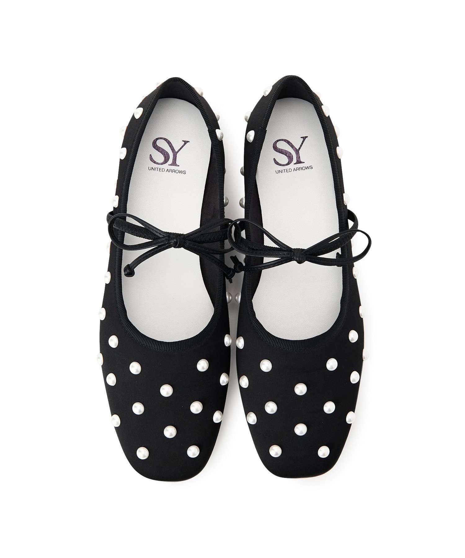 【オデット エ オディール/Odette e Odile】のSY マルチドットバレエ フラット10●↑ 人気、トレンドファッション・服の通販 founy(ファニー) 　ファッション　Fashion　レディースファッション　Fashion for Women　サテン　Satin, Glossy Fabric　シャーリング　Shirring, Ruched　シューズ　Shoes, Footwear　シルバー　Silver, Metallic Silver　スタッズ　Studs, Metal Accents　スパンコール　Sequins, Sequin Embellishment　デニム　Denim, Jeans Material　トレンド　Trend, Trending Now　バレエ　Ballet, Ballet Style　パール　Pearl, Pearl Accent　フラット　Flat, Flat Shoes　リアル　Real, Realistic　リボン　Ribbon, Bow　 other-1|ID: prp329100004824993 ipo3291000000035094889