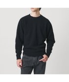 【ユナイテッドアローズ/UNITED ARROWS / MEN】のヤク ヘアリー クルーネックニット 人気、トレンドファッション・服の通販 founy(ファニー) ファッション Fashion メンズファッション Fashion for Men イタリア Italy インナー Innerwear クラシック Classic, Timeless Style ショルダー Shoulder, Shoulder Strap スウェット / スエット Sweatshirt, Sweatwear ベーシック Basic, Essential thumbnail BLACK|ID: prp329100004825015 ipo3291000000035095067