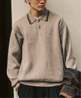 【フォーワンセブン バイ エディフィス/417 by EDIFICE / MEN】のモールニットポロシャツ 人気、トレンドファッション・服の通販 founy(ファニー) ファッション Fashion メンズファッション Fashion for Men インナー Innerwear シンプル Simple, Minimal ジャケット Jacket, Outerwear バランス Balance, Style Balance ポロシャツ Polo Shirt, Collared Tee リラックス Relax, Relaxed Fit |ID:prp329100004825028