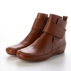 【ラボキゴシ ワークス/RABOKIGOSHI works】のフラット本革オブリークプラット製法ベロクロショートブーツ 人気、トレンドファッション・服の通販 founy(ファニー) ファッション Fashion レディースファッション Fashion for Women シンプル Simple, Minimal フィット Fit, Slim Fit フラット Flat, Flat Shoes プラット Platform, Platform Shoes 定番 Standard, Basic Item thumbnail オレンジブラウン|ID: prp329100004825059 ipo3291000000035095476