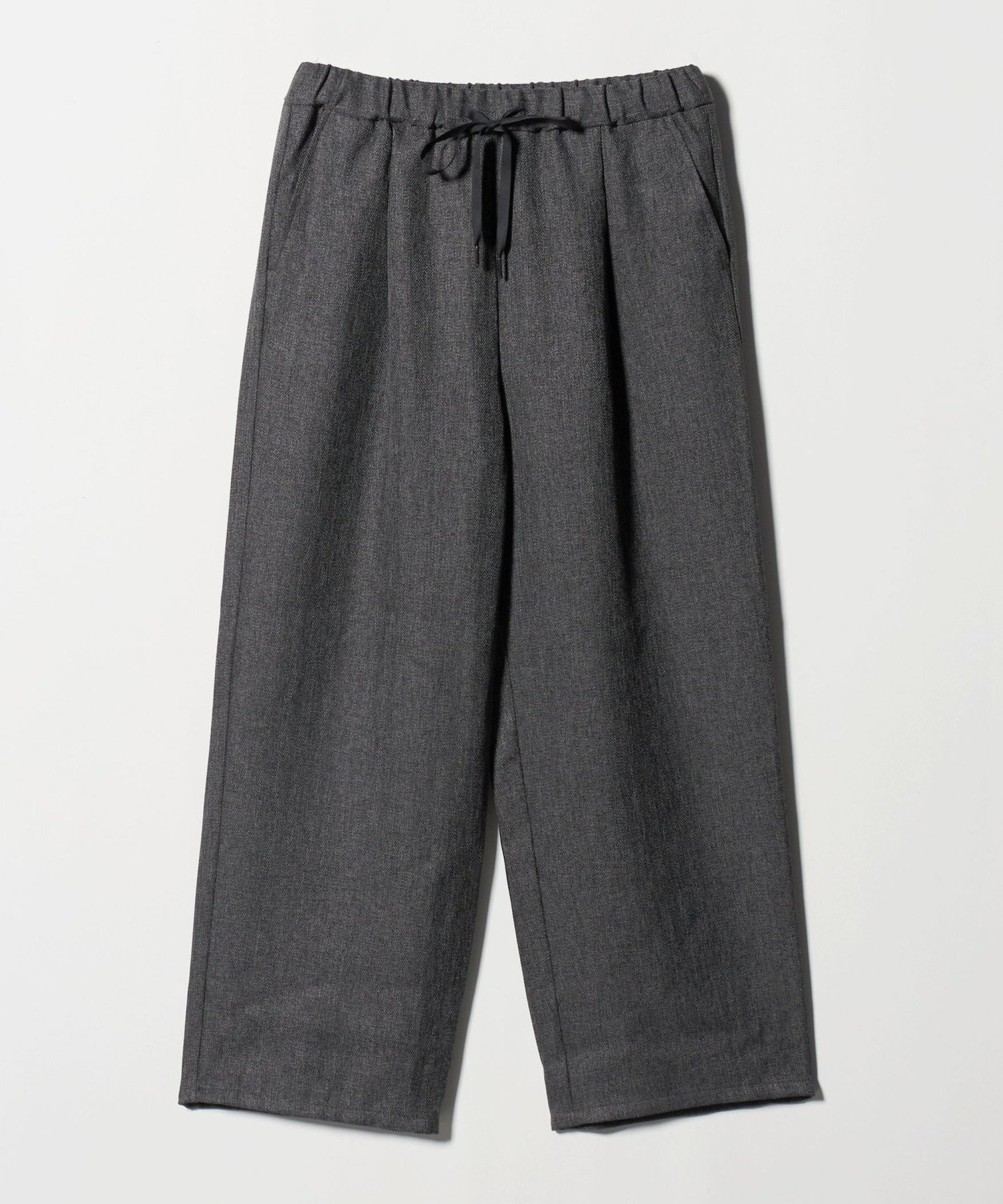 【ユナイテッドアローズ/UNITED ARROWS】のツイードライク タックワイドパンツ A DAY IN THE LIFE インテリア・キッズ・メンズ・レディースファッション・服の通販 founy(ファニー) 　ファッション　Fashion　レディースファッション　Fashion for Women　パンツ　Pants & Trousers　秋　Autumn　ジャケット　Jacket, Outerwear　トレンド　Trend, Trending Now　バランス　Balance, Style Balance　ワイド　Wide, Wide Fit　アウトレット　Outlet / Clearance　ビジネス 仕事 通勤　Business / Work / Commuting　DK.GRAY|ID: prp329100004825060 ipo3291000000035095482