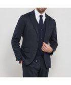 【マッキントッシュ ロンドン/MACKINTOSH LONDON / MEN】の【FLEX JERSEY】グレンチェックセットアップジャケット ネイビー|ID: prp329100004825073 ipo3291000000035095578