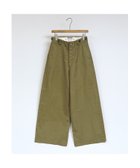 【ナイジェル ケーボン/NIGEL CABOURN】のWOMAN / ワイドチノパンツ 人気、トレンドファッション・服の通販 founy(ファニー) ファッション Fashion レディースファッション Fashion for Women パンツ Pants & Trousers サスペンダー Suspenders, Braces ミリタリー Military, Army Style ループ Loop, Loop Knit ヴィンテージ Vintage Style エレガント 上品 Elegant 定番 Standard, Basic Item thumbnail グリーン|ID: prp329100004825076 ipo3291000000035095595