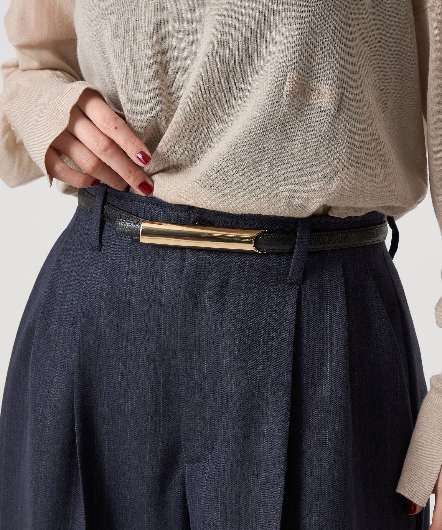 【ユナイテッドアローズ/UNITED ARROWS】の【別注】 ATELIER AMBOISE for conte リバーシブル バックルベルト インテリア・キッズ・メンズ・レディースファッション・服の通販 founy(ファニー) 　ファッション　Fashion　レディースファッション　Fashion for Women　ベルト&ウエストマーク　Belts & Waist Accessories　おすすめ　Recommended / Our Picks　エレガント 上品　Elegant　トレンド　Trend, Trending Now　ハンド　Hand, Handmade　フランス　France, French　リバーシブル　Reversible, Two-Sided　別注　Limited Edition, Custom Order　BLACK|ID: prp329100004825086 ipo3291000000035095662