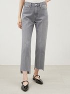 【ミラオーウェン/Mila Owen】の裾段差テーパードデニムパンツ LGRY[005]|ID: prp329100004825089 ipo3291000000035183132