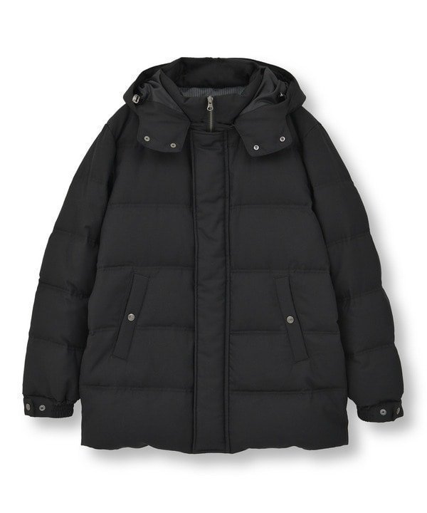 【メンズビギトーキョー/Men's Bigi / MEN】のTRシャンブレー ダウンジャケット 撥水加工 インテリア・キッズ・メンズ・レディースファッション・服の通販 founy(ファニー) ファッション Fashion メンズファッション Fashion for Men インナー Innerwear シャンブレー Chambray, Denim-Like Fabric ジャケット Jacket, Outerwear スタンダード Standard, Basic スタンド Stand Collar, Upright Stand スマート Smart, Elegant スーツ Suit, Formalwear ダウン Down, Puffer なめらか Smooth, Silky Texture フラップ Flap, Flap Pocket フロント Front, Front Design ポケット Pocket, Pocket Detail 冬 Winter / This Winter エレガント 上品 Elegant ビジネス 仕事 通勤 Business / Work / Commuting ブラック|ID: prp329100004825092 ipo3291000000035095702