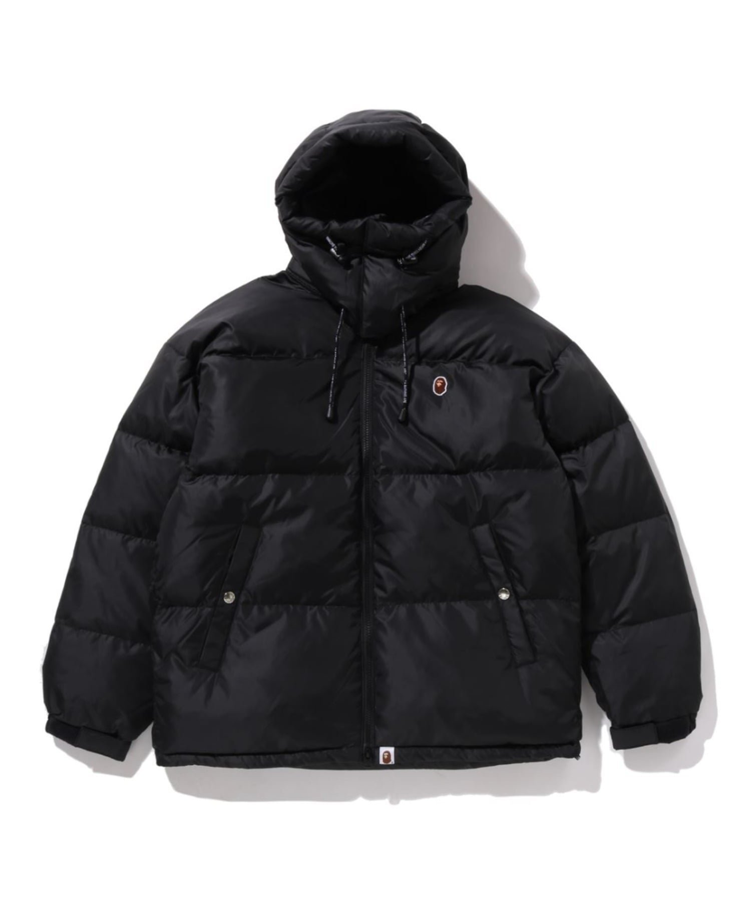 【アベイシングエイプ/A BATHING APE / MEN】のONE POINT RELAXED FIT DOWN JACKET インテリア・キッズ・メンズ・レディースファッション・服の通販 founy(ファニー) 　ファッション　Fashion　メンズファッション　Fashion for Men　ジャケット　Jacket, Outerwear　ダウン　Down, Puffer　ワンポイント　One Point, Statement Accent　BLACK|ID: prp329100004825101 ipo3291000000035095771