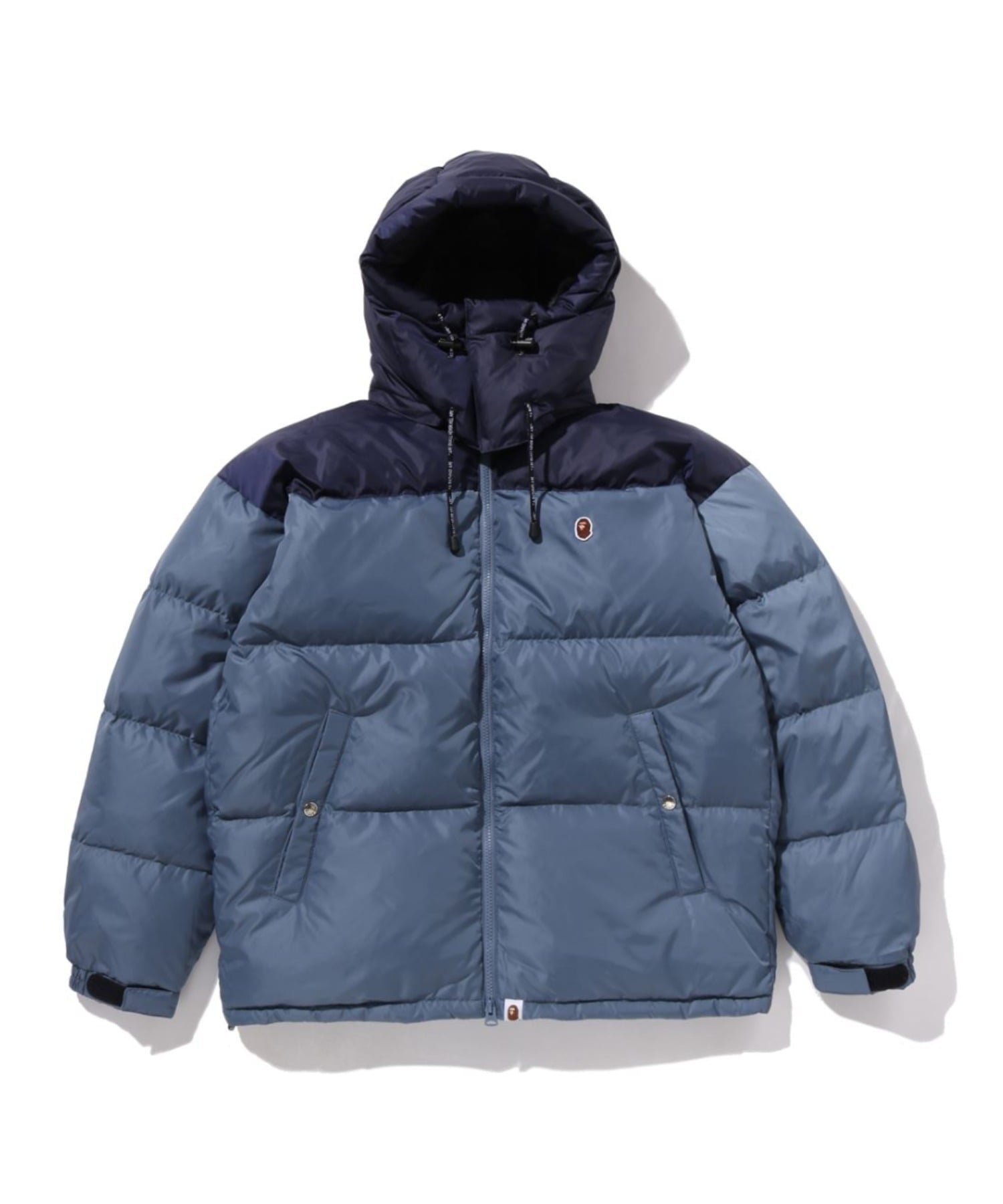 【アベイシングエイプ/A BATHING APE / MEN】のONE POINT RELAXED FIT DOWN JACKET インテリア・キッズ・メンズ・レディースファッション・服の通販 founy(ファニー) 　ファッション　Fashion　メンズファッション　Fashion for Men　ジャケット　Jacket, Outerwear　ダウン　Down, Puffer　ワンポイント　One Point, Statement Accent　NAVY|ID: prp329100004825101 ipo3291000000035095775