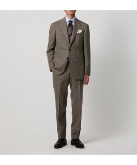【ユナイテッドアローズ/UNITED ARROWS / MEN】のVitale Barberis Canonico ハウンドトゥース シングル3ボタン スーツ MC-MODEL はっ水 人気、トレンドファッション・服の通販 founy(ファニー) ファッション Fashion メンズファッション Fashion for Men イタリア Italy ギャザー Gathered, Ruffled クラシカル Classical, Vintage-Inspired クラシック Classic, Timeless Style シェイプ Shape, Slim Fit ジャケット Jacket, Outerwear ストライプ Stripe, Striped Pattern ストレート Straight, Straight Cut スラックス Slacks, Dress Pants スーツ Suit, Formalwear ハウンドトゥース Houndstooth, Dogtooth Check バランス Balance, Style Balance フラップ Flap, Flap Pocket フロント Front, Front Design プリント Print, Printed Pattern プリーツ Pleats, Pleated ポケット Pocket, Pocket Detail モダン Modern, Contemporary おすすめ Recommended / Our Picks エレガント 上品 Elegant |ID:prp329100004825105