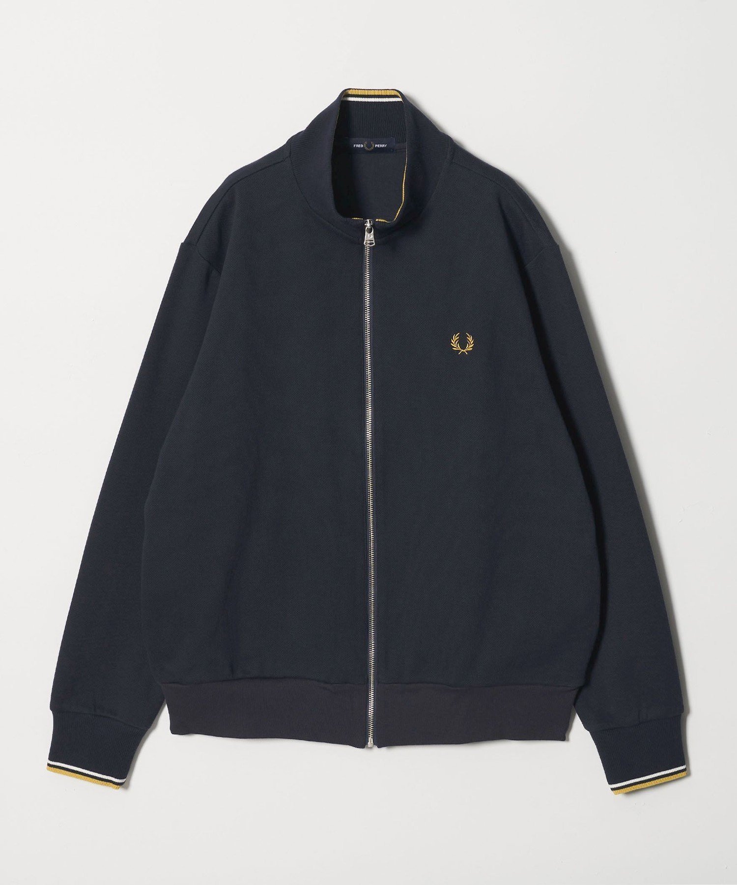 【ビューティ&ユース ユナイテッドアローズ/BEAUTY&YOUTH / UNITED ARROWS / MEN】の【別注】 FRED PERRY ツインティップ ジップ トラックジャケット 人気、トレンドファッション・服の通販 founy(ファニー) 　ファッション　Fashion　メンズファッション　Fashion for Men　インナー　Innerwear　クラシック　Classic, Timeless Style　コンパクト　Compact, Small Size　鹿の子　Piqué, Kanoko Fabric　ジップ　Zip, Zipper　ジャケット　Jacket, Outerwear　スタンド　Stand Collar, Upright Stand　スポーツ　Sports, Activewear　トレンド　Trend, Trending Now　人気　Popular, Best Seller　フィット　Fit, Slim Fit　別注　Limited Edition, Custom Order　モダン　Modern, Contemporary　リラックス　Relax, Relaxed Fit　ロング　Long, Long-Length　おすすめ　Recommended / Our Picks　エレガント 上品　Elegant　 other-1|ID: prp329100004825130 ipo3291000000035095979