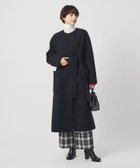 【ユナイテッドアローズ/UNITED ARROWS】のウール リバー ロング コート 人気、トレンドファッション・服の通販 founy(ファニー) ファッション Fashion レディースファッション Fashion for Women アウター Coat / Outerwear Collection コート・ロングコート・ピーコート Long Coats, Peacoats & More インナー Innerwear ショルダー Shoulder, Shoulder Strap スマート Smart, Elegant センター Center, Center Line ドロップ Drop Shoulder, Dropped Style フレア Flare, Flared ボトム Bottoms, Lower Wear ロング Long, Long-Length thumbnail NAVY|ID: prp329100004825144 ipo3291000000035096085