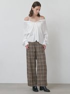 【スタイリング/styling】の【セットアップ対応】サイドタックスーツパンツ CHECK[931]|ID: prp329100004825160 ipo3291000000035096184