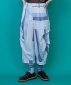 【フラボア/FRAPBOIS】のマルチスト パンツ 人気、トレンドファッション・服の通販 founy(ファニー) ファッション Fashion レディースファッション Fashion for Women パンツ Pants & Trousers ストライプ Stripe, Striped Pattern ドッキング Docking, Mixed Material thumbnail ブルー|ID: prp329100004825164 ipo3291000000035096223