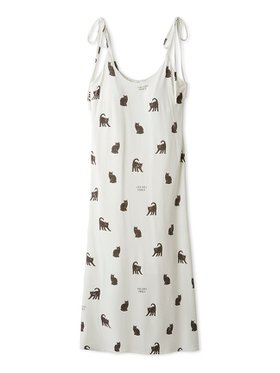 【ジェラート ピケ/gelato pique】のCAT総柄キャミワンピース 人気、トレンドファッション・服の通販 founy(ファニー) ファッション Fashion レディースファッション Fashion for Women ワンピース Dresses キャミソールワンピース Camisole Dresses カーディガン Cardigan, Knitwear キャミワンピース Cami Dress, Slip Dress ギャザー Gathered, Ruffled シルバー Silver, Metallic Silver スマート Smart, Elegant パープル Purple, Violet プリント Print, Printed Pattern モノトーン Monotone, Black and White ラップ Wrap, Wrap Design リボン Ribbon, Bow 猫 Cat, Kitty |ID:prp329100004825165