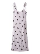 【ジェラート ピケ/gelato pique】のCAT総柄キャミワンピース 人気、トレンドファッション・服の通販 founy(ファニー) ファッション Fashion レディースファッション Fashion for Women ワンピース Dresses キャミソールワンピース Camisole Dresses カーディガン Cardigan, Knitwear キャミワンピース Cami Dress, Slip Dress ギャザー Gathered, Ruffled シルバー Silver, Metallic Silver スマート Smart, Elegant パープル Purple, Violet プリント Print, Printed Pattern モノトーン Monotone, Black and White ラップ Wrap, Wrap Design リボン Ribbon, Bow 猫 Cat, Kitty thumbnail LAV[071]|ID: prp329100004825165 ipo3291000000035096232