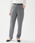 【アンタイトル/UNTITLED】の【洗えるスーツ/ストレッチ】ウール混ジャージ テーパードパンツ チャコールグレー|ID: prp329100004825184 ipo3291000000035096380