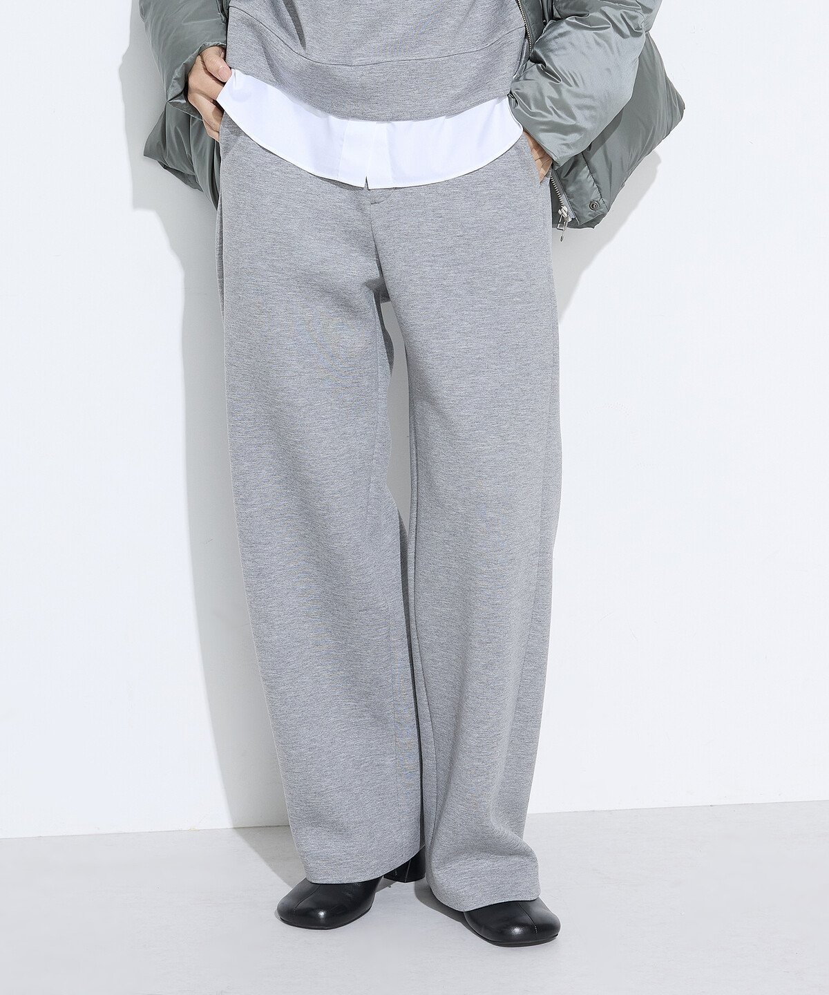 【コムサ/COMME CA】のレーヨンミックスダンボール パンツ インテリア・キッズ・メンズ・レディースファッション・服の通販 founy(ファニー) 　ファッション　Fashion　レディースファッション　Fashion for Women　パンツ　Pants & Trousers　軽量　Lightweight, Ultra Light　スウェット / スエット　Sweatshirt, Sweatwear　ストレッチ　Stretch, Stretchy Fabric　スラックス　Slacks, Dress Pants　セットアップ　Set-Up, Coordinated Outfit　エレガント 上品　Elegant　04:杢グレー|ID: prp329100004825188 ipo3291000000035096485