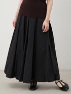 【ミラオーウェン/Mila Owen】のマキシウエストドロストワッシャーバルーンスカート BLK[009]|ID: prp329100004825202 ipo3291000000035096637