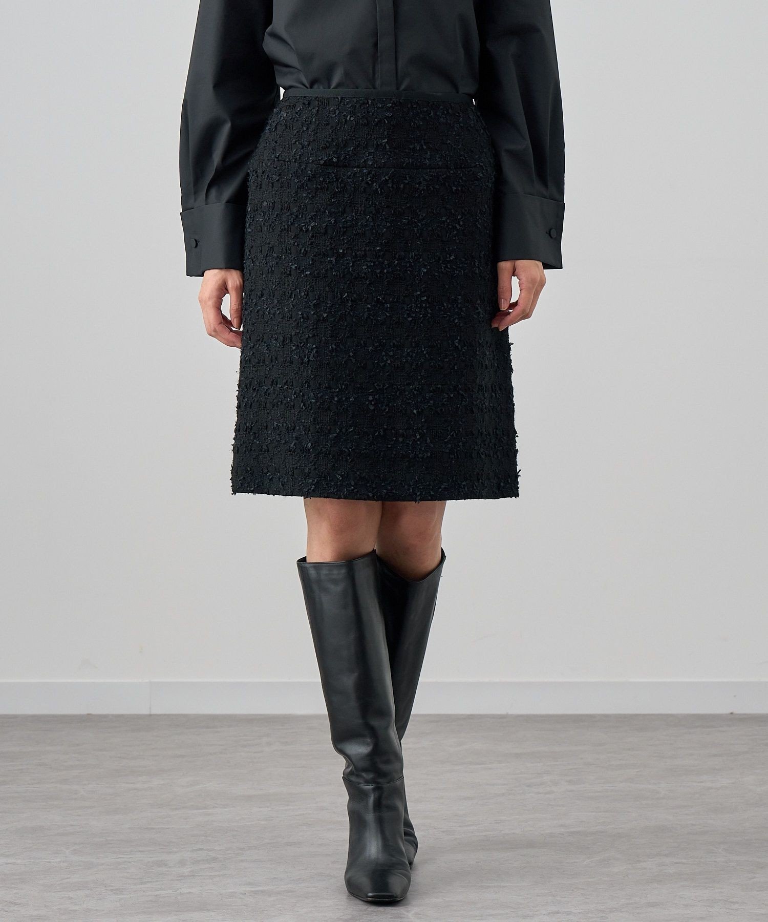 【アナイ/ANAYI】の【セットアップ対応商品】ミックスヤーンツイードミニ スカート インテリア・キッズ・メンズ・レディースファッション・服の通販 founy(ファニー) 　ファッション　Fashion　レディースファッション　Fashion for Women　セットアップ　Matching Sets　スカート・ミニ/ミディ/マキシ　Skirts / Mini, Midi & Maxi Skirts　スカート　Skirts　ミニスカート　Mini Skirts　シンプル　Simple, Minimal　ジャケット　Jacket, Outerwear　スマート　Smart, Elegant　セットアップ　Set-Up, Coordinated Outfit　ツイード　Twill, Twill Weave　ポケット　Pocket, Pocket Detail　ミニスカート　Mini Skirt, Short Skirt　A/W・秋冬　Autumn/Winter　再入荷　Restock / Back in Stock　black|ID: prp329100004825208 ipo3291000000035096725