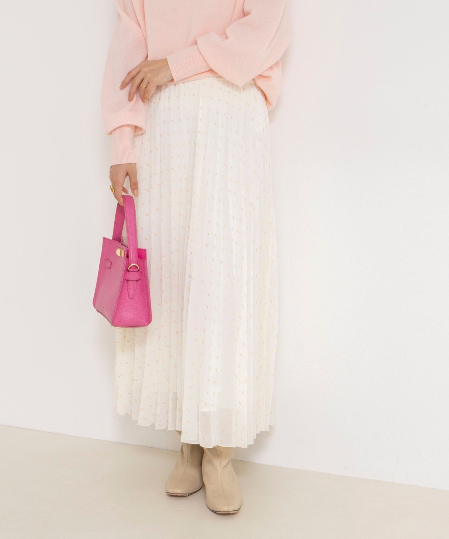 【ノーリーズ/NOLLEY'S】のウォッシャブルラメカットドビープリーツスカート インテリア・キッズ・メンズ・レディースファッション・服の通販 founy(ファニー) 　ファッション　Fashion　レディースファッション　Fashion for Women　スカート　Skirts　プリーツスカート / 上品フェミニンスタイル　Pleated Skirts　2025年　2025　2025-2026秋冬・A/W　Autumn/Winter 2025–26 AW25–26　おすすめ　Recommended / Our Picks　プリーツ　Pleats, Pleated　キナリ|ID: prp329100004825218 ipo3291000000035096841