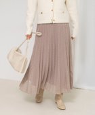 【ノーリーズ/NOLLEY'S】のウォッシャブルラメカットドビープリーツスカート 人気、トレンドファッション・服の通販 founy(ファニー) ファッション Fashion レディースファッション Fashion for Women スカート Skirts プリーツスカート / 上品フェミニンスタイル Pleated Skirts 2025年 2025 2025-2026秋冬・A/W Autumn/Winter 2025–26 AW25–26 おすすめ Recommended / Our Picks プリーツ Pleats, Pleated thumbnail ブラウン|ID: prp329100004825218 ipo3291000000035096843