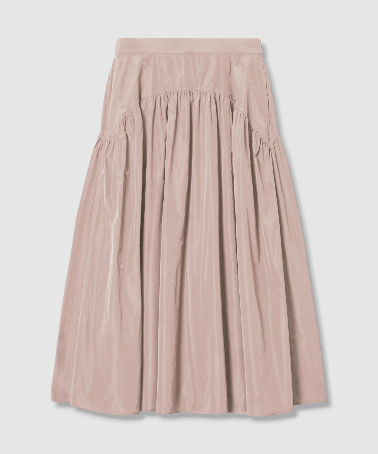 【アナイ/ANAYI】のタフタヨークギャザー スカート インテリア・キッズ・メンズ・レディースファッション・服の通販 founy(ファニー) 　ファッション　Fashion　レディースファッション　Fashion for Women　スカート　Skirts　エレガント 上品　Elegant　オレンジ　Orange　ギャザー　Gathered, Ruffled　スマート　Smart, Elegant　雑誌　Magazine, Fashion Magazine　タフタ　Taffeta, Structured Fabric　バランス　Balance, Style Balance　ポケット　Pocket, Pocket Detail　ヨーク　Yoke, Yoke Design　A/W・秋冬　Autumn/Winter　再入荷　Restock / Back in Stock　light beige|ID: prp329100004825220 ipo3291000000035096855