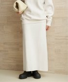 【プラージュ/Plage】のlesTendre white sweat スカート 人気、トレンドファッション・服の通販 founy(ファニー) ファッション Fashion レディースファッション Fashion for Women スカート Skirts おすすめ Recommended / Our Picks セットアップ Set-Up, Coordinated Outfit ロング Long, Long-Length thumbnail ホワイト|ID: prp329100004825224 ipo3291000000035096902