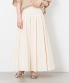 【マイカ ディール/MICA & DEAL】のタックボリュームスカート 人気、トレンドファッション・服の通販 founy(ファニー) ファッション Fashion レディースファッション Fashion for Women スカート Skirts ギャザー Gathered, Ruffled タフタ Taffeta, Structured Fabric ヨーク Yoke, Yoke Design おすすめ Recommended / Our Picks thumbnail IVORY|ID: prp329100004825225 ipo3291000000035096908