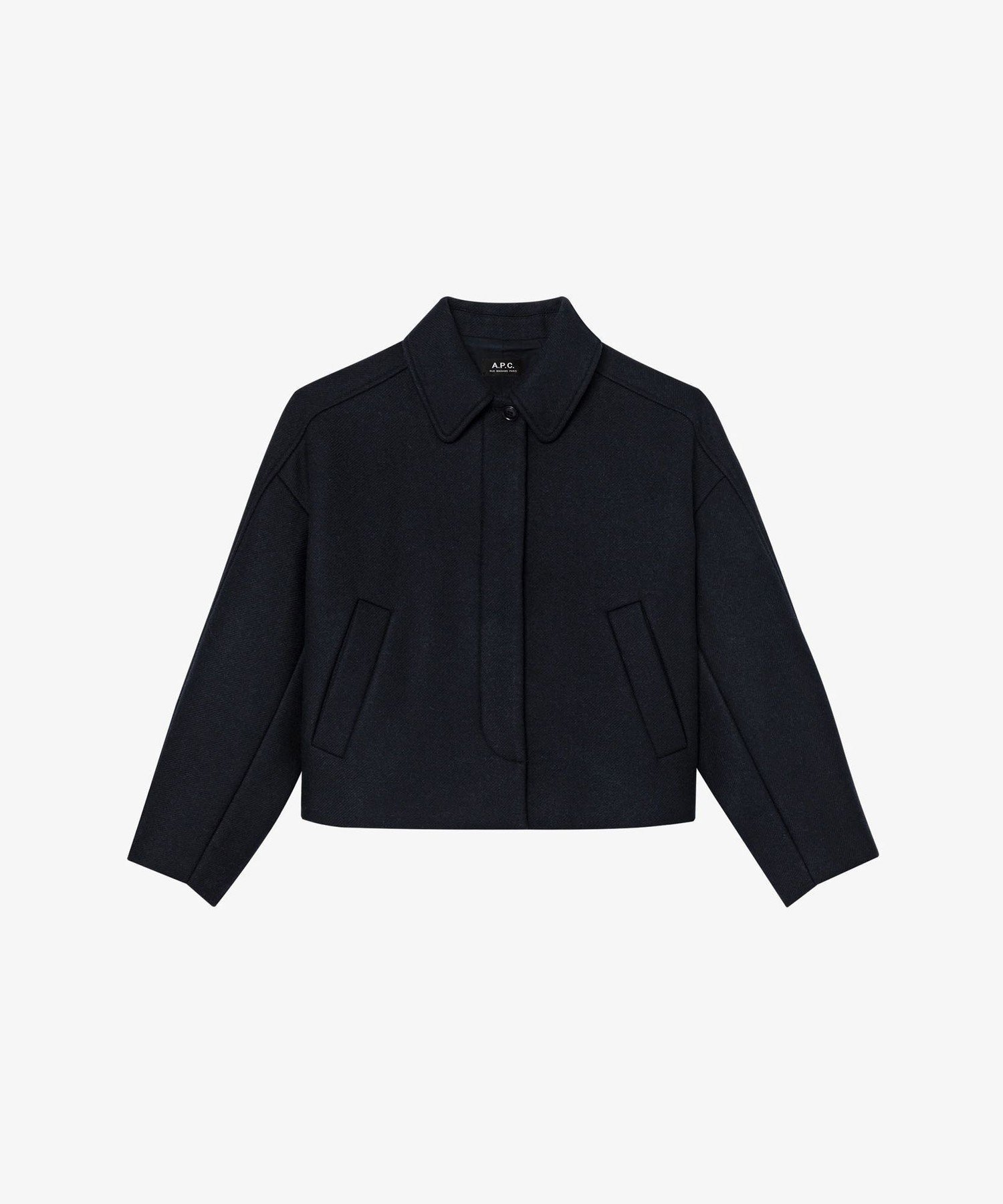 【アーペーセー/A.P.C.】のBecca ジャケット インテリア・キッズ・メンズ・レディースファッション・服の通販 founy(ファニー) 　ファッション　Fashion　レディースファッション　Fashion for Women　アウター　Coat / Outerwear Collection　レディースジャケット・軽アウター　Jackets　クラシック　Classic, Timeless Style　クロップド　Cropped, Short Length　ジャケット　Jacket, Outerwear　ポケット　Pocket, Pocket Detail　ダークネイビー|ID: prp329100004825235 ipo3291000000035096981