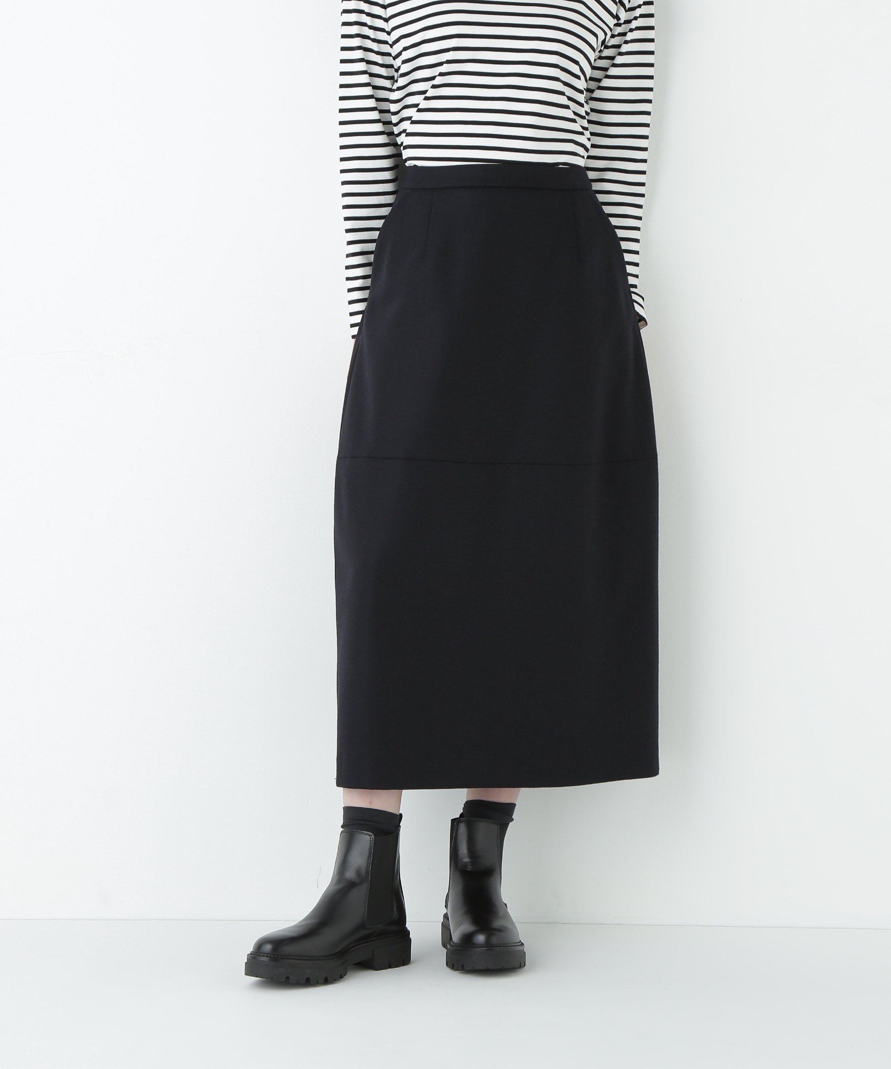 【ヒューマンウーマン/HUMAN WOMAN】のウールサキソニーコクーンスカート 人気、トレンドファッション・服の通販 founy(ファニー) 　ファッション　Fashion　レディースファッション　Fashion for Women　スカート　Skirts　おすすめ　Recommended / Our Picks　スタンダード　Standard, Basic　 other-1|ID: prp329100004825239 ipo3291000000035097002