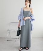 【ディスコート/Discoat】の【WEB限定】ワッフルキャミワンピース 人気、トレンドファッション・服の通販 founy(ファニー) ファッション Fashion レディースファッション Fashion for Women ワンピース Dresses キャミソールワンピース Camisole Dresses おすすめ Recommended / Our Picks インナー Innerwear カーディガン Cardigan, Knitwear キャミワンピース Cami Dress, Slip Dress サンダル Sandals, Summer Shoes ジャケット Jacket, Outerwear スニーカー Sneakers, Trainers リネン Linen, Linen Fabric リラックス Relax, Relaxed Fit ワッフル Waffle, Waffle Knit 半袖 Short Sleeve, Half Sleeve 夏 Summer thumbnail グレー|ID: prp329100004825258 ipo3291000000035097282