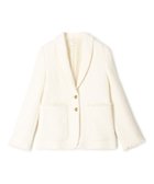 【トゥモローランド/TOMORROWLAND】のツイストヤーンツイード ショールカラージャケット 人気、トレンドファッション・服の通販 founy(ファニー) ファッション Fashion レディースファッション Fashion for Women アウター Coat / Outerwear Collection レディースジャケット・軽アウター Jackets エレガント 上品 Elegant シェイプ Shape, Slim Fit ショール Shawl, Wrap ジャケット Jacket, Outerwear ストライプ Stripe, Striped Pattern ツイード Twill, Twill Weave ポケット Pocket, Pocket Detail メタル Metal, Metal Parts リラックス Relax, Relaxed Fit 別注 Limited Edition, Custom Order thumbnail 11 ホワイト|ID: prp329100004825259 ipo3291000000035097284