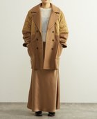 【ソフィット/Soffitto】のキルトドッキングコート 人気、トレンドファッション・服の通販 founy(ファニー) ファッション Fashion レディースファッション Fashion for Women アウター Coat / Outerwear Collection コート・ロングコート・ピーコート Long Coats, Peacoats & More キルト Quilt, Quilted Fabric シンプル Simple, Minimal タフタ Taffeta, Structured Fabric ドッキング Docking, Mixed Material 冬 Winter / This Winter thumbnail キャメル|ID: prp329100004825261 ipo3291000000035097297