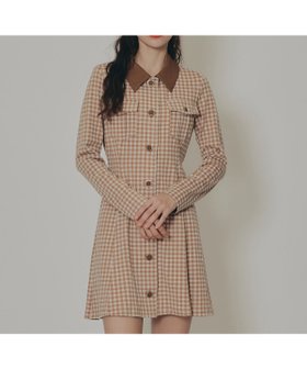 【レディアゼル/REDYAZEL】のチェックバイカラーカットミニワンピース 人気、トレンドファッション・服の通販 founy(ファニー) ファッション Fashion レディースファッション Fashion for Women ワンピース Dresses カットソー Cut and Sewn Top クラシカル Classical, Vintage-Inspired シンプル Simple, Minimal タイツ Tights, Legwear チェック Check, Plaid, Tartan トレンド Trend, Trending Now フラップ Flap, Flap Pocket フロント Front, Front Design ポケット Pocket, Pocket Detail ロング Long, Long-Length A/W・秋冬 Autumn/Winter |ID:prp329100004825263