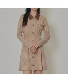 【レディアゼル/REDYAZEL】のチェックバイカラーカットミニワンピース 人気、トレンドファッション・服の通販 founy(ファニー) ファッション Fashion レディースファッション Fashion for Women ワンピース Dresses カットソー Cut and Sewn Top クラシカル Classical, Vintage-Inspired シンプル Simple, Minimal タイツ Tights, Legwear チェック Check, Plaid, Tartan トレンド Trend, Trending Now フラップ Flap, Flap Pocket フロント Front, Front Design ポケット Pocket, Pocket Detail ロング Long, Long-Length A/W・秋冬 Autumn/Winter thumbnail beige/チェック|ID: prp329100004825263 ipo3291000000035097316