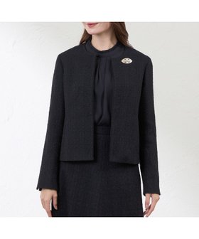 【アマカ/AMACA】の【Anniversary Piece】【尾州素材】ツイードジャケット 人気、トレンドファッション・服の通販 founy(ファニー) ファッション Fashion レディースファッション Fashion for Women アウター Coat / Outerwear Collection レディースジャケット・軽アウター Jackets おすすめ Recommended / Our Picks オケージョン Occasion Wear シンプル Simple, Minimal ジャケット Jacket, Outerwear ツイード Twill, Twill Weave ドレス Dress, One-Piece フロント Front, Front Design |ID:prp329100004825273