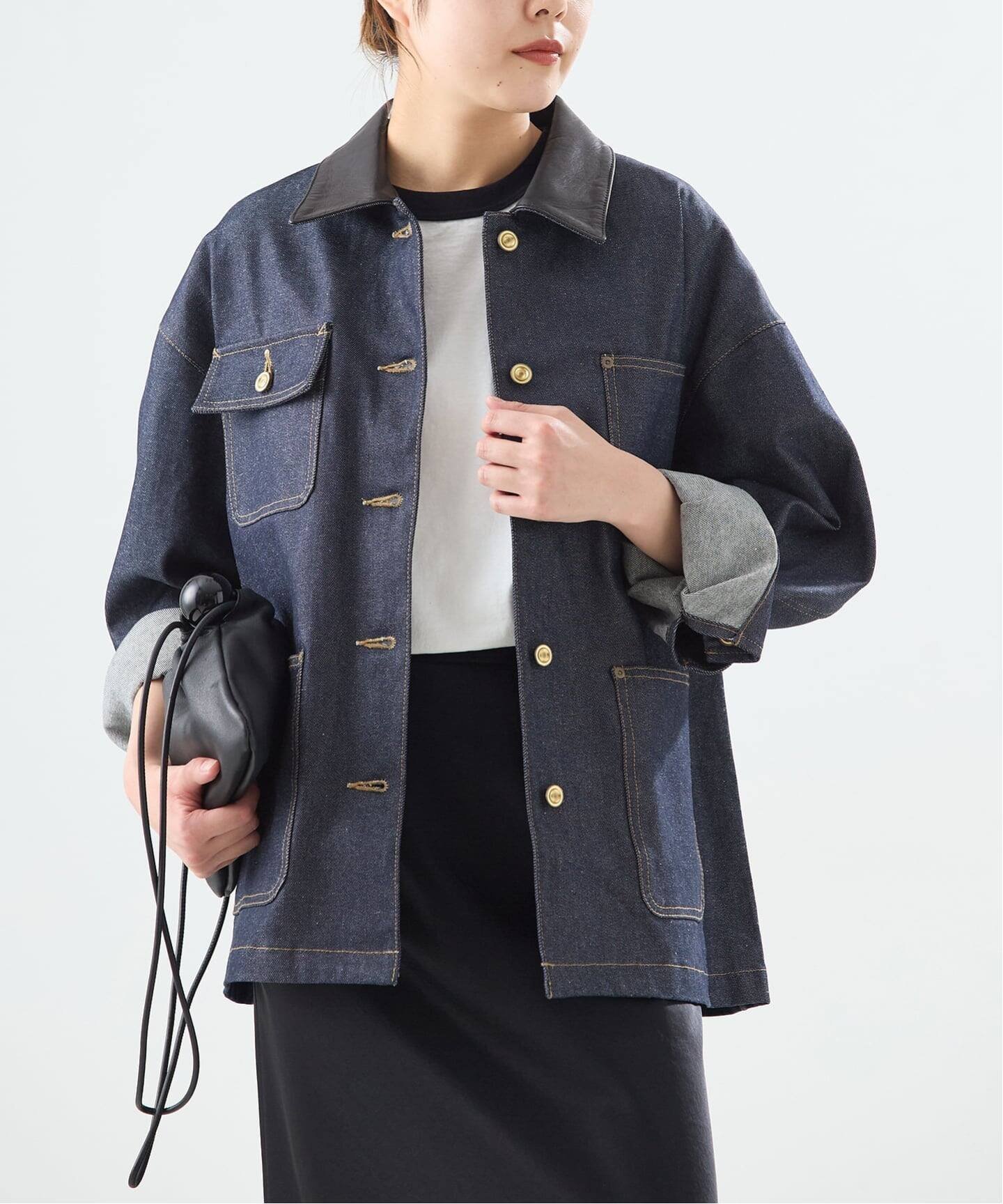 【ジャーナルスタンダード レサージュ/journal standard L'essage】のデニム フィールドジャケット 人気、トレンドファッション・服の通販 founy(ファニー) 　ファッション　Fashion　レディースファッション　Fashion for Women　アウター　Coat / Outerwear Collection　レディースジャケット・軽アウター　Jackets　2026年　2026　クラシック　Classic, Timeless Style　シンプル　Simple, Minimal　ジャケット　Jacket, Outerwear　デニム　Denim, Jeans Material　フェミニン　Feminine, Girly　ポケット　Pocket, Pocket Detail　エレガント 上品　Elegant　 other-1|ID: prp329100004825282 ipo3291000000035097542