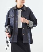 【ジャーナルスタンダード レサージュ/journal standard L'essage】のデニム フィールドジャケット 人気、トレンドファッション・服の通販 founy(ファニー) ファッション Fashion レディースファッション Fashion for Women アウター Coat / Outerwear Collection レディースジャケット・軽アウター Jackets 2026年 2026 クラシック Classic, Timeless Style シンプル Simple, Minimal ジャケット Jacket, Outerwear デニム Denim, Jeans Material フェミニン Feminine, Girly ポケット Pocket, Pocket Detail エレガント 上品 Elegant thumbnail ネイビー|ID: prp329100004825282 ipo3291000000035097543