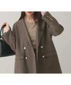 【グローバルワーク/GLOBAL WORK】のMATINEE LINE/ウールライク/ダブルジャケット/601500 人気、トレンドファッション・服の通販 founy(ファニー) ファッション Fashion レディースファッション Fashion for Women アウター Coat / Outerwear Collection レディースジャケット・軽アウター Jackets おすすめ Recommended / Our Picks なめらか Smooth, Silky Texture ジャケット Jacket, Outerwear ストレッチ Stretch, Stretchy Fabric セットアップ Set-Up, Coordinated Outfit ダブル Double, Double-Breasted プリーツ Pleats, Pleated ワイド Wide, Wide Fit thumbnail 杢モカ53|ID: prp329100004825285 ipo3291000000035097552